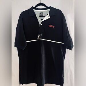Rebels Black and White Polo Shirt